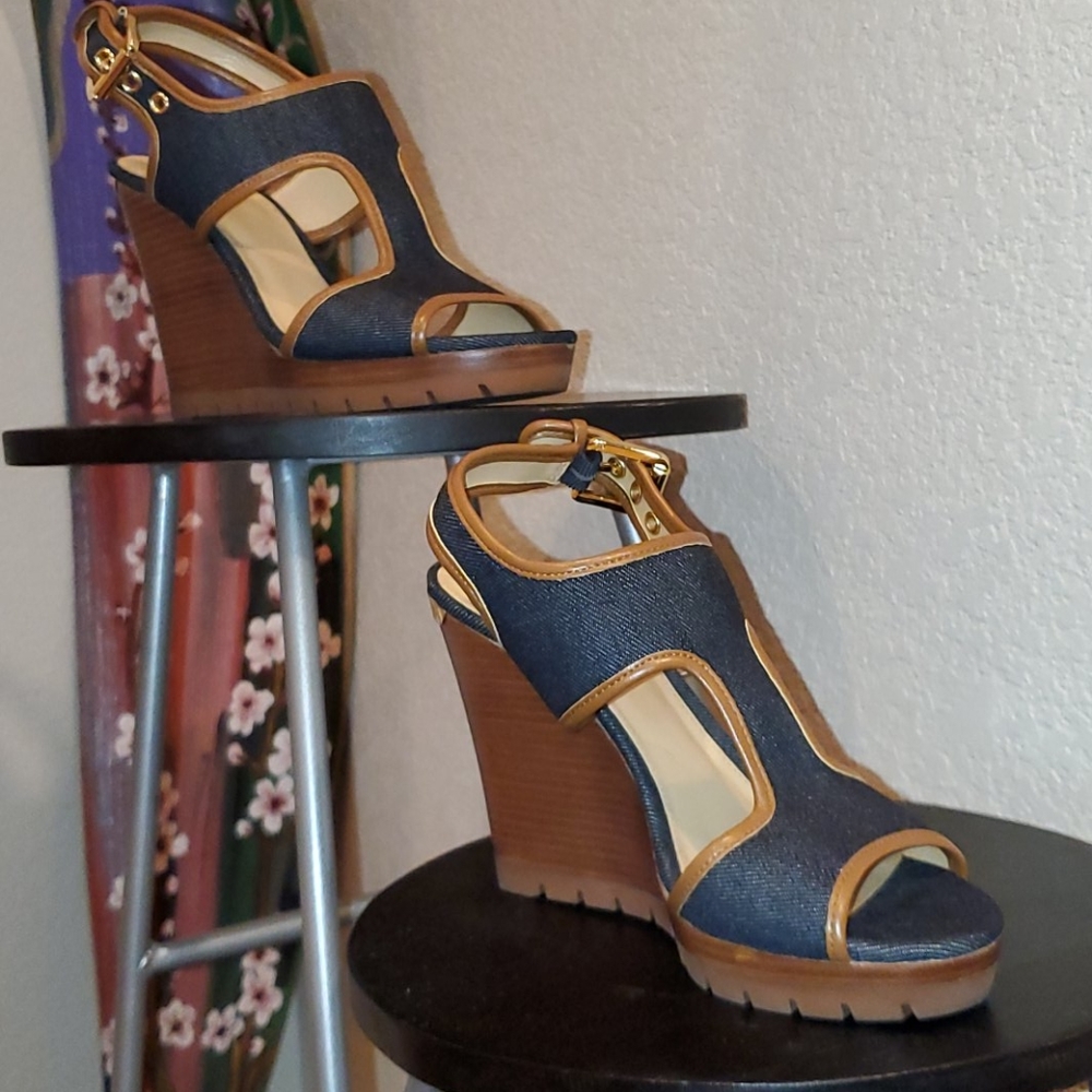 Michael kors wedge shoes